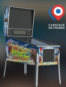 Image publicitaire du flipper numérique fabriqué en France