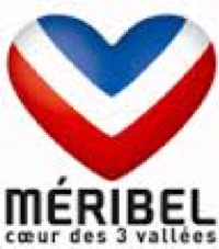Logo de la station de Méribel, au cœur des 3 vallées